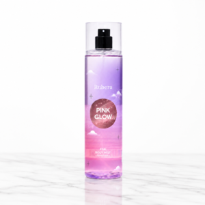 Pink Glow Body Mist 250ml – Sweet Floral Spray for Women, Rose, Peach & Vanilla