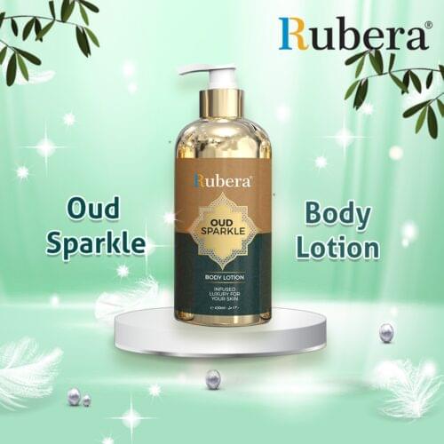 Rubera | Sparkle  Oud | Body Lotion | ( 430 ml ) - Image 2