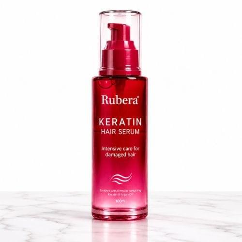 Keratin Hair Serum 100ml – Frizz Control & Repair Serum for Smooth, Shiny Hair